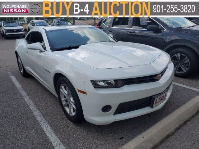 2014 Summit White Chevrolet Camaro 2LS RWD Coupe