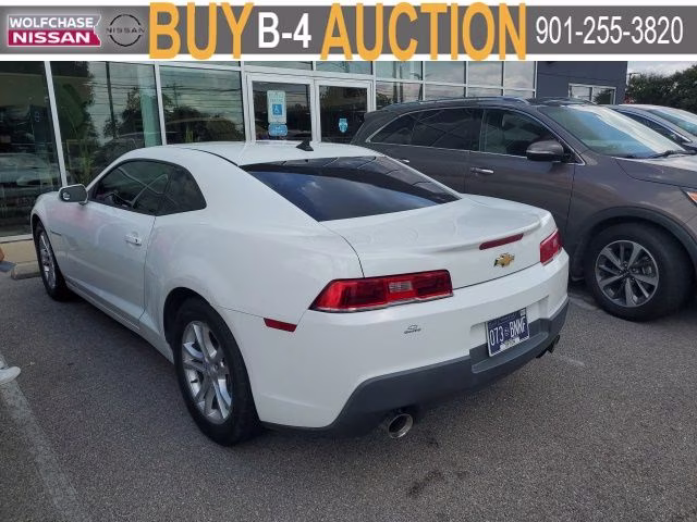 2014 Summit White Chevrolet Camaro 2LS RWD Coupe