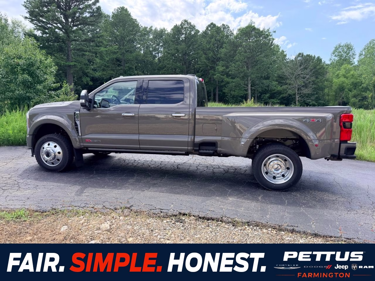 2026 Gray Ford Super Duty F-450 DRW Platinum DRW 4X4 Truck