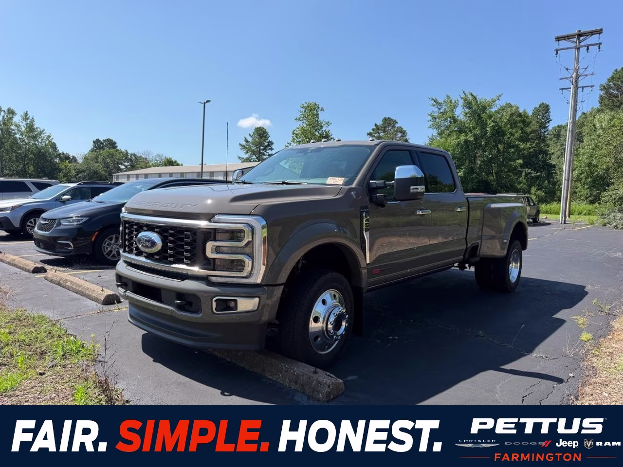 2026 Marsh Gray Ford Super Duty F-450 DRW Platinum 4X4 Truck