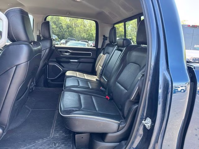 2022 Patriot Blue Pearlcoat Ram 1500 Laramie 4X4 Truck