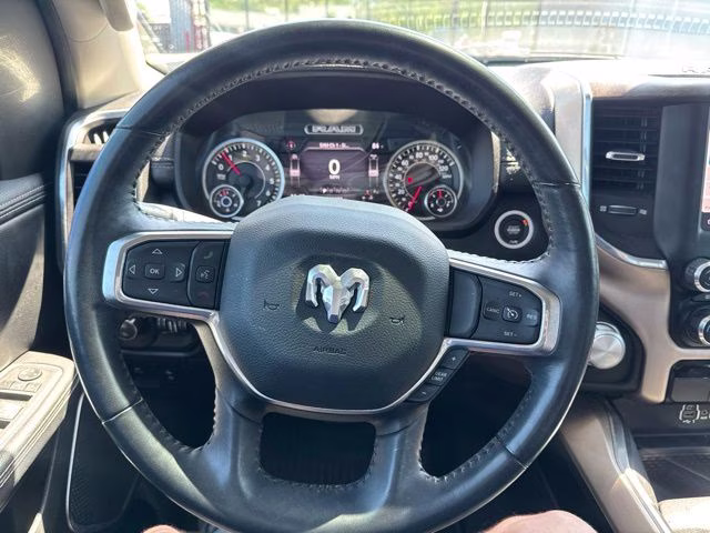 2022 Patriot Blue Pearlcoat Ram 1500 Laramie 4X4 Truck
