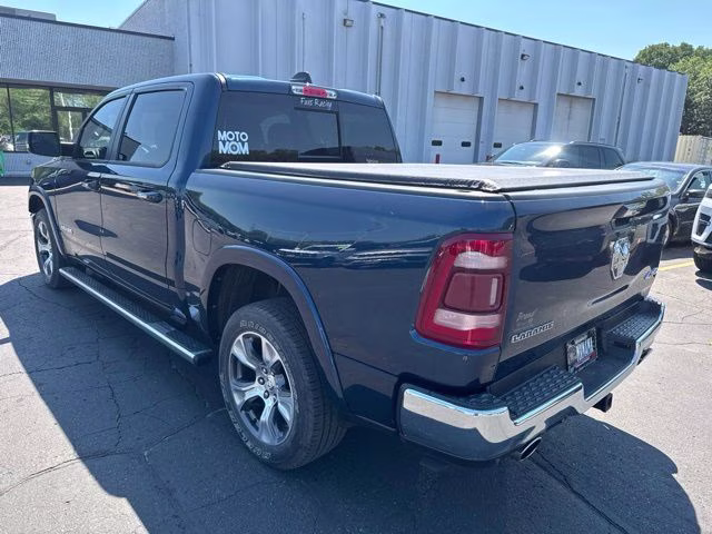 2022 Patriot Blue Pearlcoat Ram 1500 Laramie 4X4 Truck