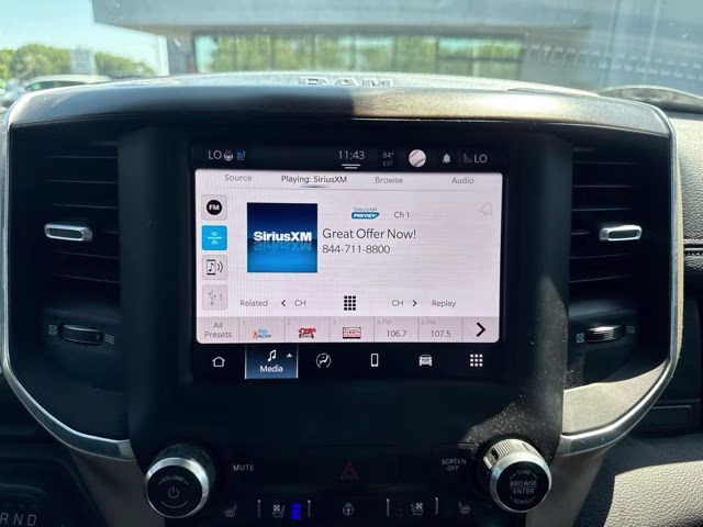 2022 Patriot Blue Pearlcoat Ram 1500 Laramie 4X4 Truck