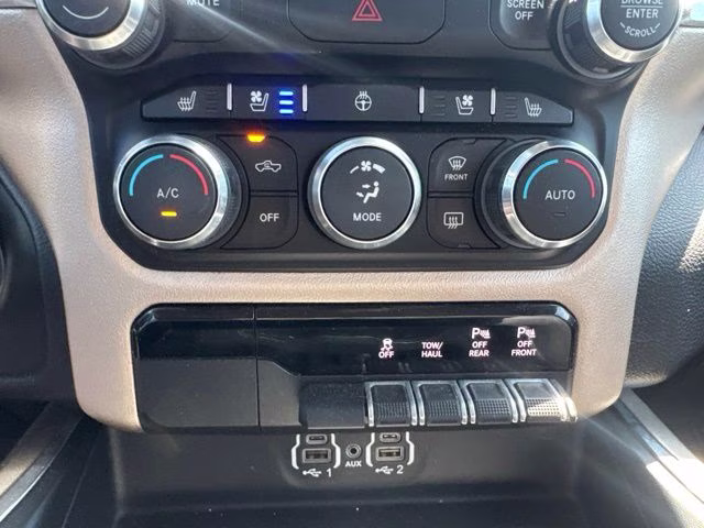 2022 Patriot Blue Pearlcoat Ram 1500 Laramie 4X4 Truck