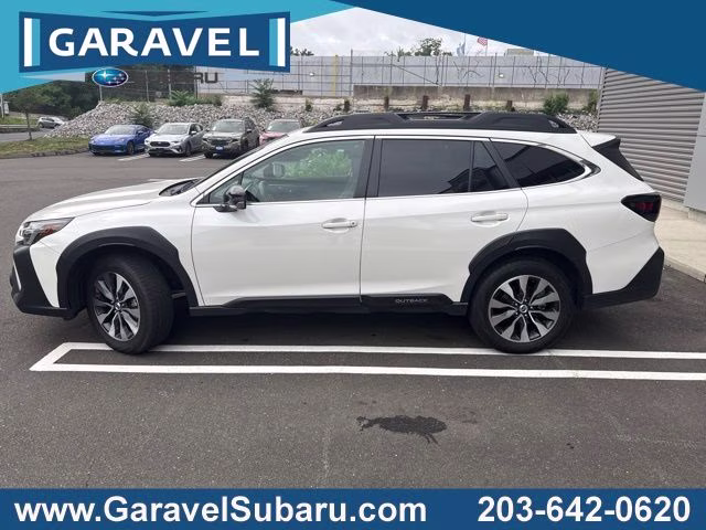 2024 Crystal White Pearl Subaru Outback Limited AWD SUV