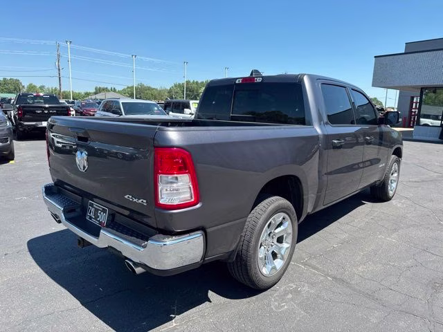 2022 Granite Crystal Metallic Clearcoat Ram 1500 Big Horn 4X4 Truck