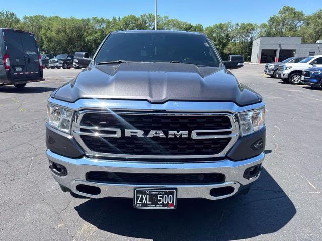 2022 Granite Crystal Metallic Clearcoat Ram 1500 Big Horn 4X4 Truck