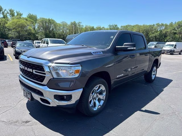 2022 Granite Crystal Metallic Clearcoat Ram 1500 Big Horn 4X4 Truck