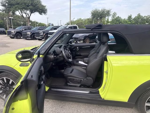 2024 Zesty Yellow MINI Convertible Cooper S FWD Convertible