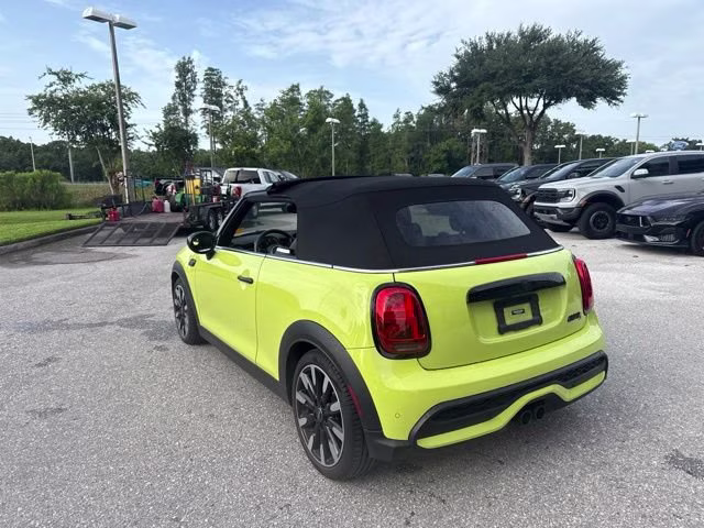2024 Zesty Yellow MINI Convertible Cooper S FWD Convertible