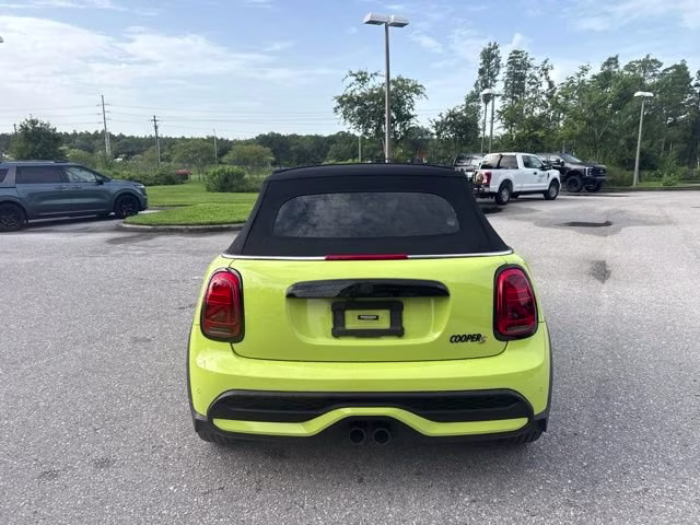 2024 Zesty Yellow MINI Convertible Cooper S FWD Convertible
