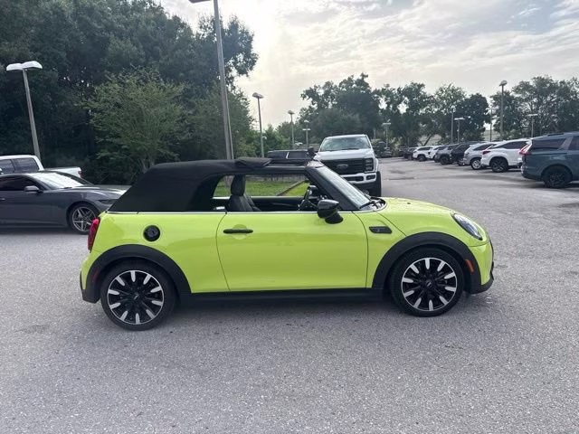 2024 Zesty Yellow MINI Convertible Cooper S FWD Convertible