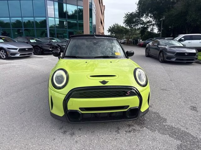 2024 Zesty Yellow MINI Convertible Cooper S FWD Convertible