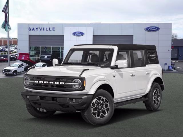 2026 Oxford White Ford Bronco Outer Banks 4 Door 4x4 4X4 SUV