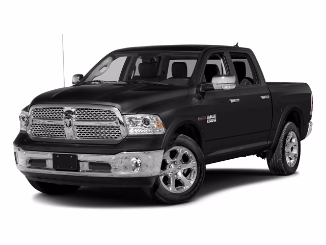 2016 Brilliant Black Crystal Pearlcoat Ram 1500 Laramie 4X4 Truck