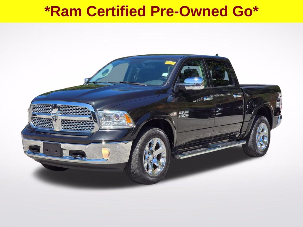 2016 Brilliant Black Crystal Pearlcoat Ram 1500 Laramie 4X4 Truck
