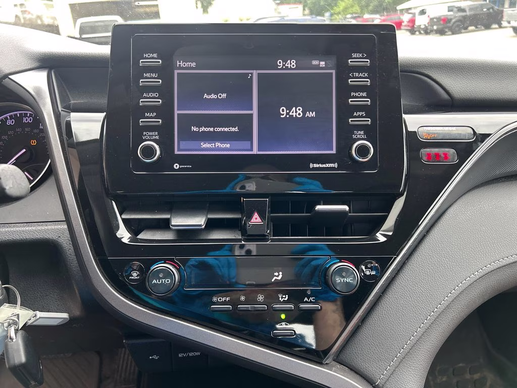 2024 Cavalry Blue Toyota Camry SE FWD Sedan