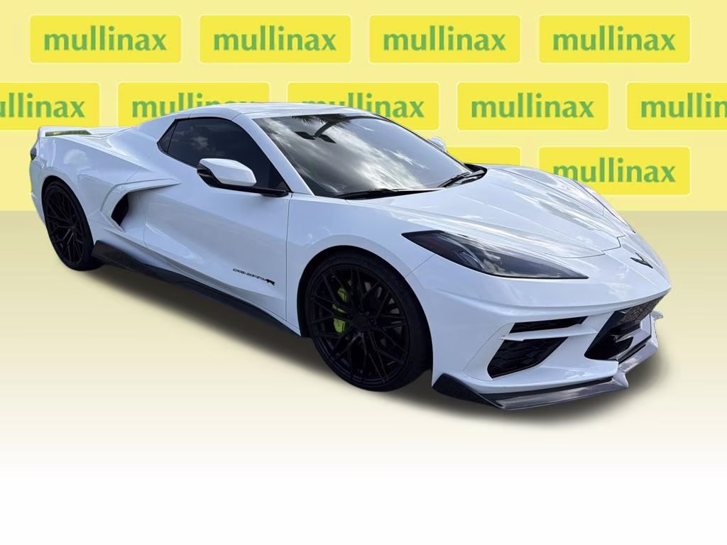 2023 Arctic White Chevrolet Corvette Stingray RWD Convertible