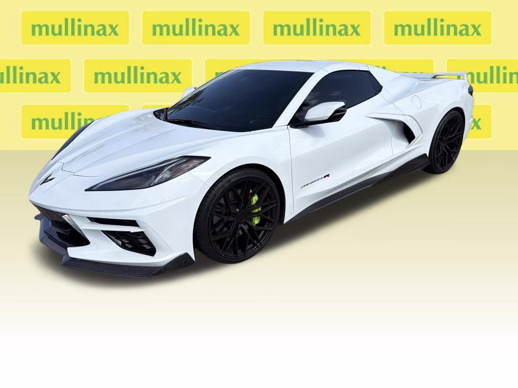 2023 Arctic White Chevrolet Corvette Stingray RWD Convertible
