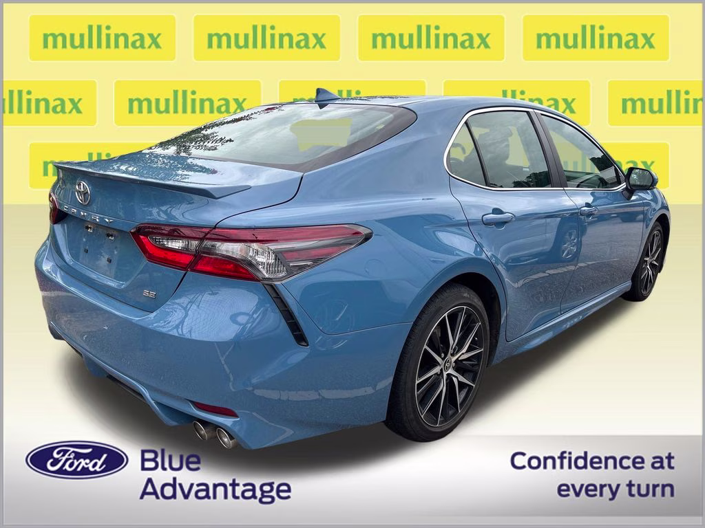 2024 Cavalry Blue Toyota Camry SE FWD Sedan