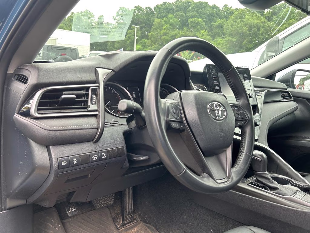 2024 Cavalry Blue Toyota Camry SE FWD Sedan