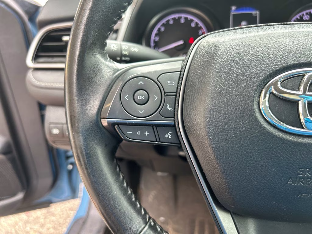 2024 Cavalry Blue Toyota Camry SE FWD Sedan