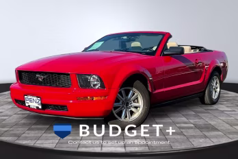 2006 Torch Red Clearcoat Ford Mustang V6 RWD Convertible