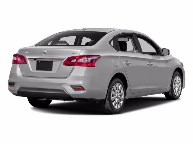 2016 Brilliant Silver Metallic Nissan Sentra S FWD Sedan