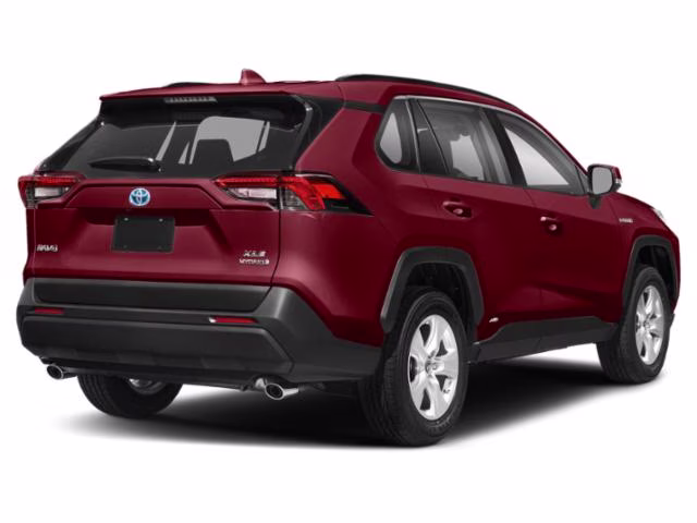 2021 Ruby Flare Pearl Toyota RAV4 Hybrid XLE Premium AWD SUV