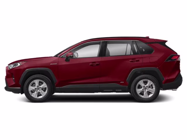 2021 Ruby Flare Pearl Toyota RAV4 Hybrid XLE Premium AWD SUV