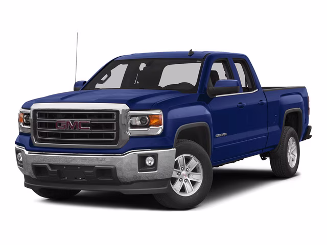 2015 Stone Blue Metallic GMC Sierra 1500 SLE 4X4 Truck