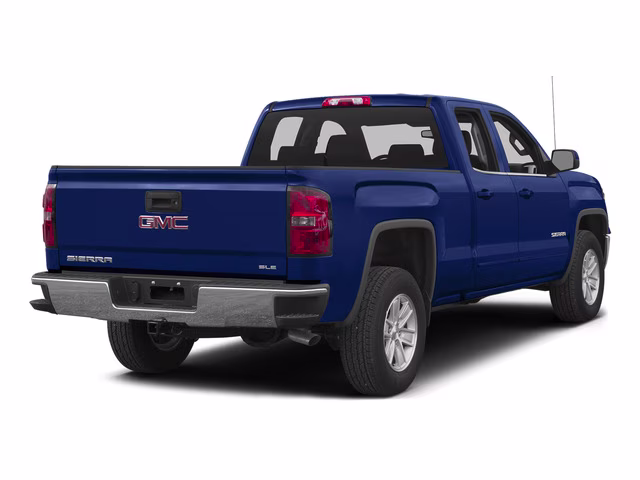 2015 Stone Blue Metallic GMC Sierra 1500 SLE 4X4 Truck