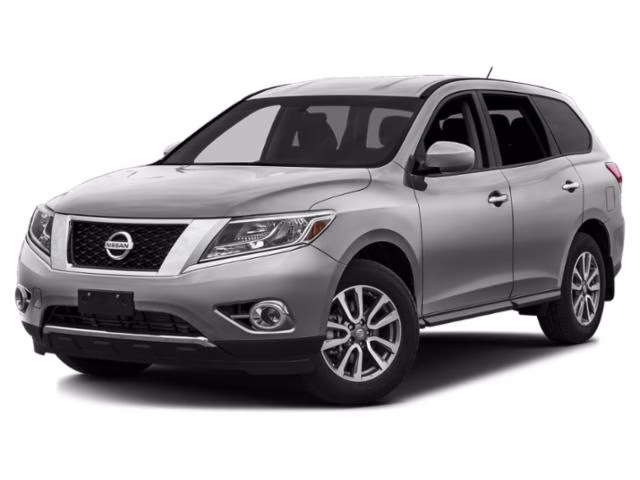 2015 Brilliant Silver Nissan Pathfinder S 4X4 SUV