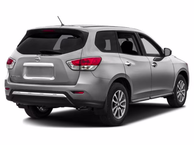 2015 Brilliant Silver Nissan Pathfinder S 4X4 SUV