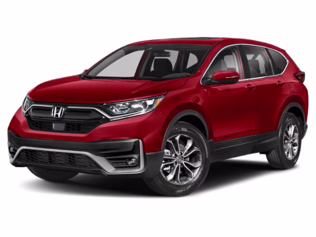 2020 Red Honda CR-V EX AWD SUV