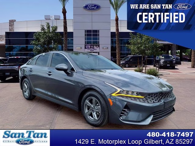 2022 Gravity Gray Kia K5 LXS FWD Sedan