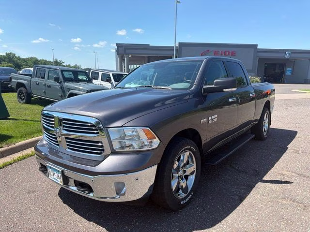 2016 Granite Crystal Metallic Clearcoat Ram 1500 Big Horn 4X4 Truck