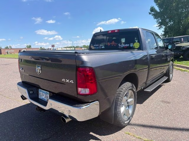 2016 Granite Crystal Metallic Clearcoat Ram 1500 Big Horn 4X4 Truck