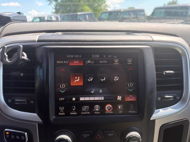 2016 Granite Crystal Metallic Clearcoat Ram 1500 Big Horn 4X4 Truck