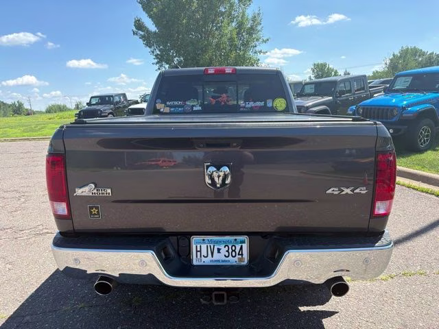 2016 Granite Crystal Metallic Clearcoat Ram 1500 Big Horn 4X4 Truck