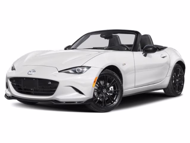 2025 Snowflake White Pearl Mica Mazda MX-5 Miata Club RWD Convertible