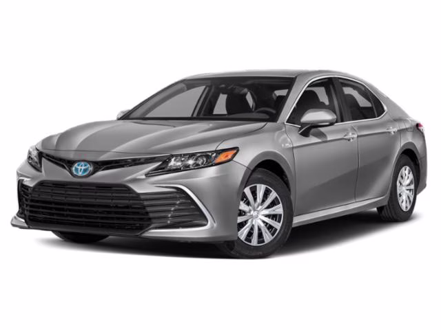 2022 Silver Toyota Camry Hybrid LE FWD Sedan