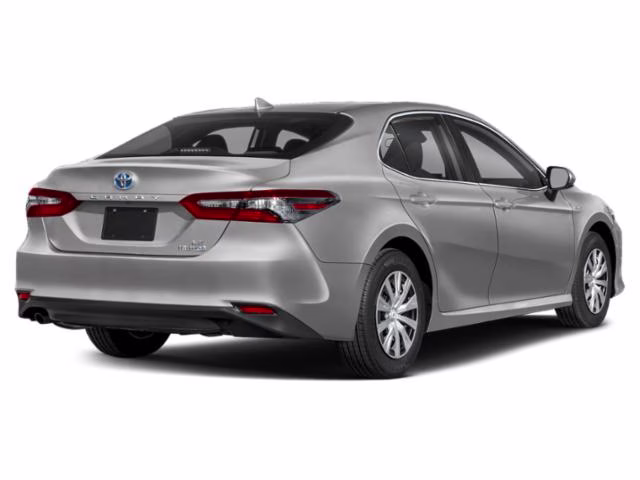 2022 Silver Toyota Camry Hybrid LE FWD Sedan