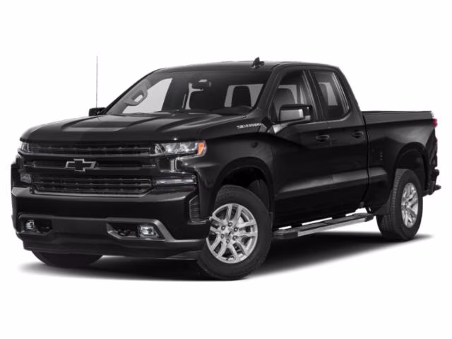 2020 Black Chevrolet Silverado 1500 RST 4X4 Truck