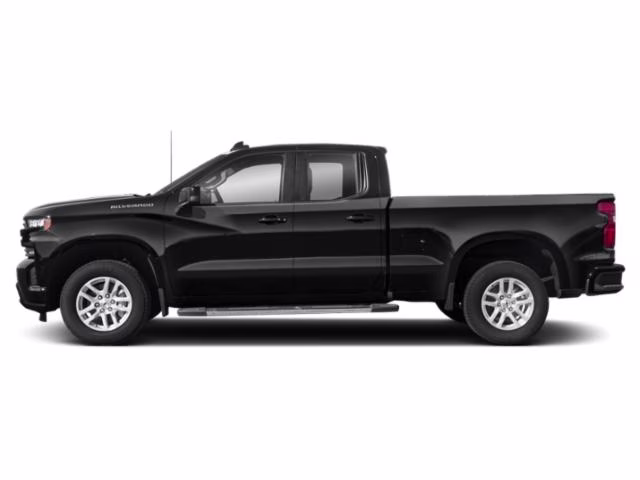 2020 Black Chevrolet Silverado 1500 RST 4X4 Truck