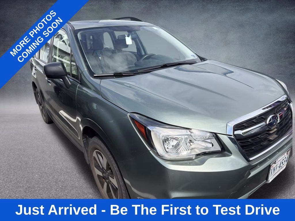 2017 Jasmine Green Metallic Subaru Forester 2.5i AWD SUV
