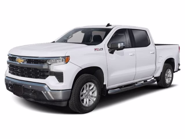 2025 Summit White Chevrolet Silverado 1500 LTZ 4X4 Truck