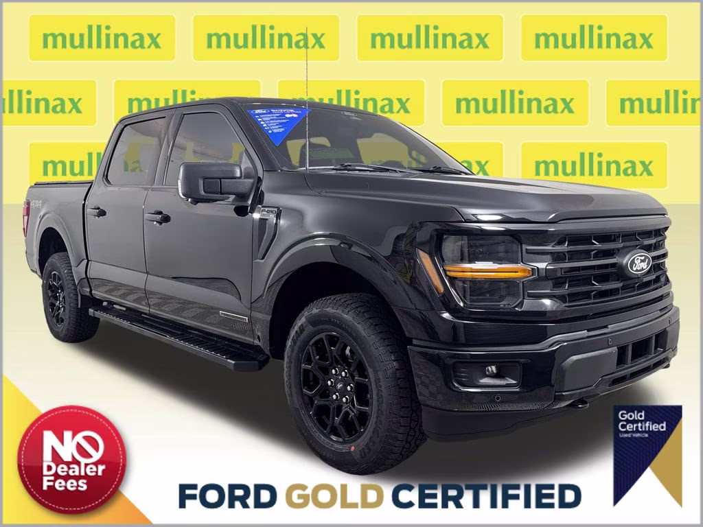 2024 Agate Black Metallic Ford F-150 XLT 4X4 Truck