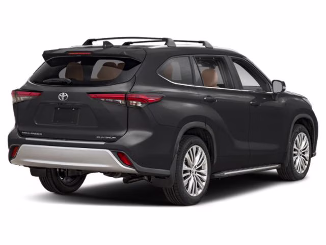 2023 Midnight Black Metallic Toyota Highlander Platinum AWD SUV